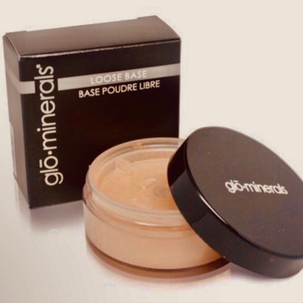 Glominerals loose Powder foundation loose base. Shade beige dark NEW